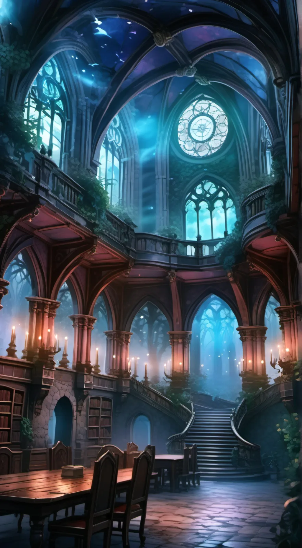 ai character: Gifted school  background