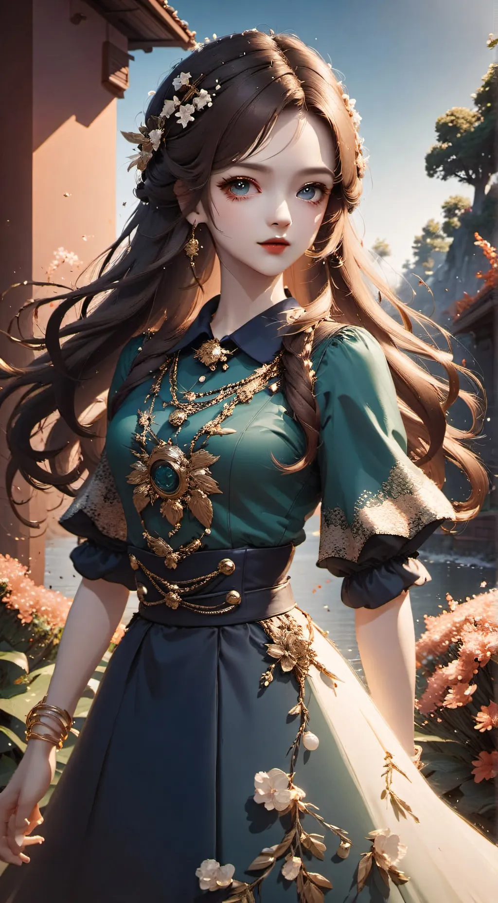 ai character: Scarrlet  background