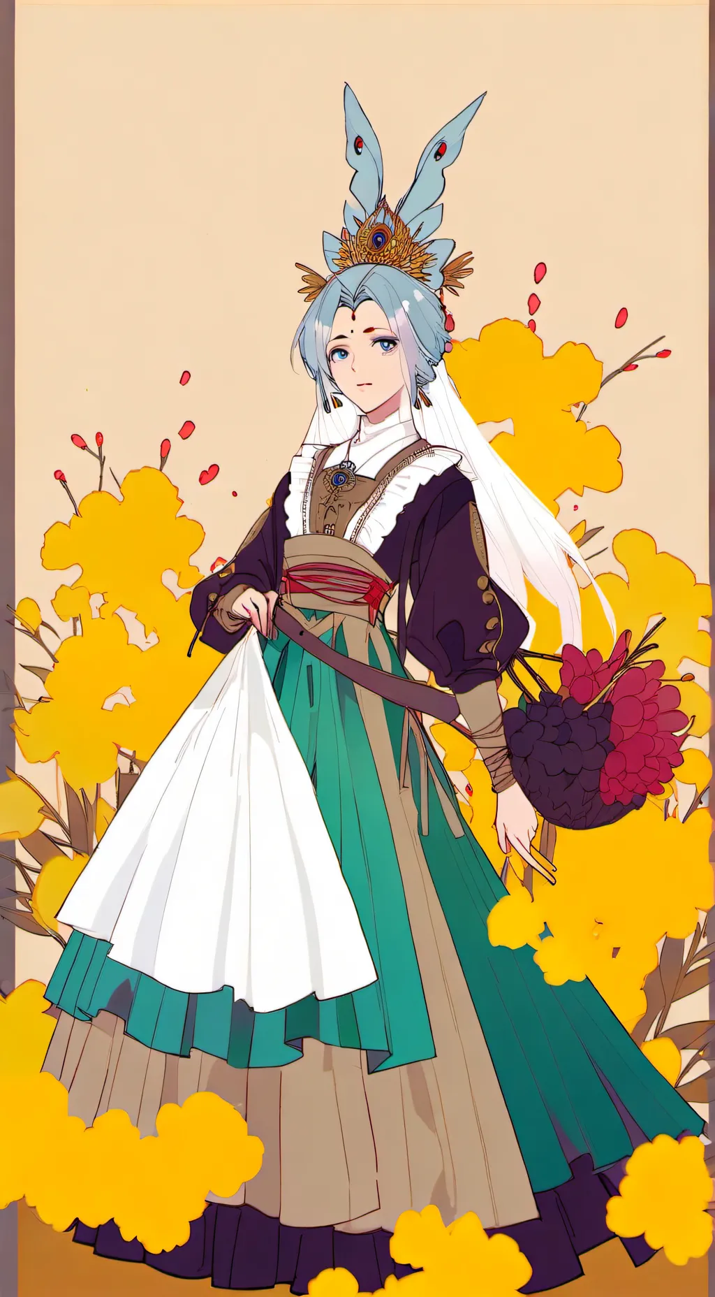 ai character: Kasti background