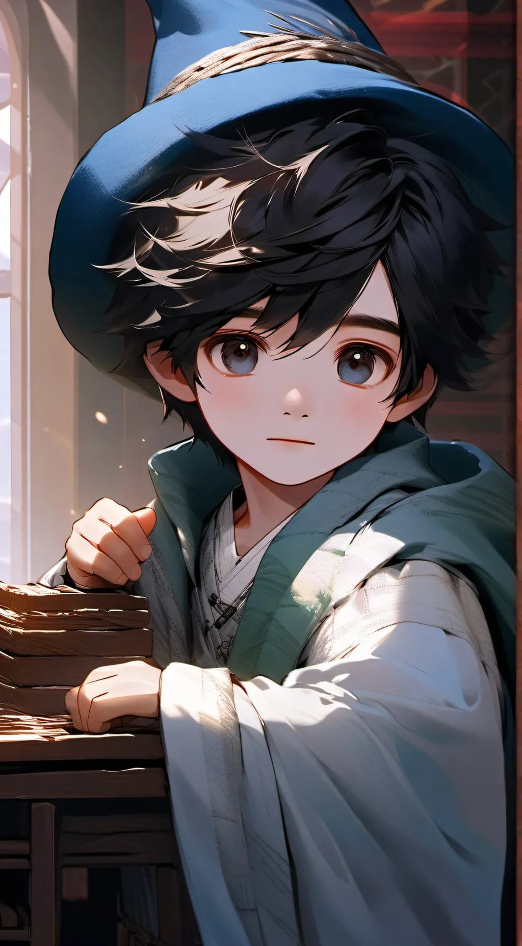 ai character: drunk astro background