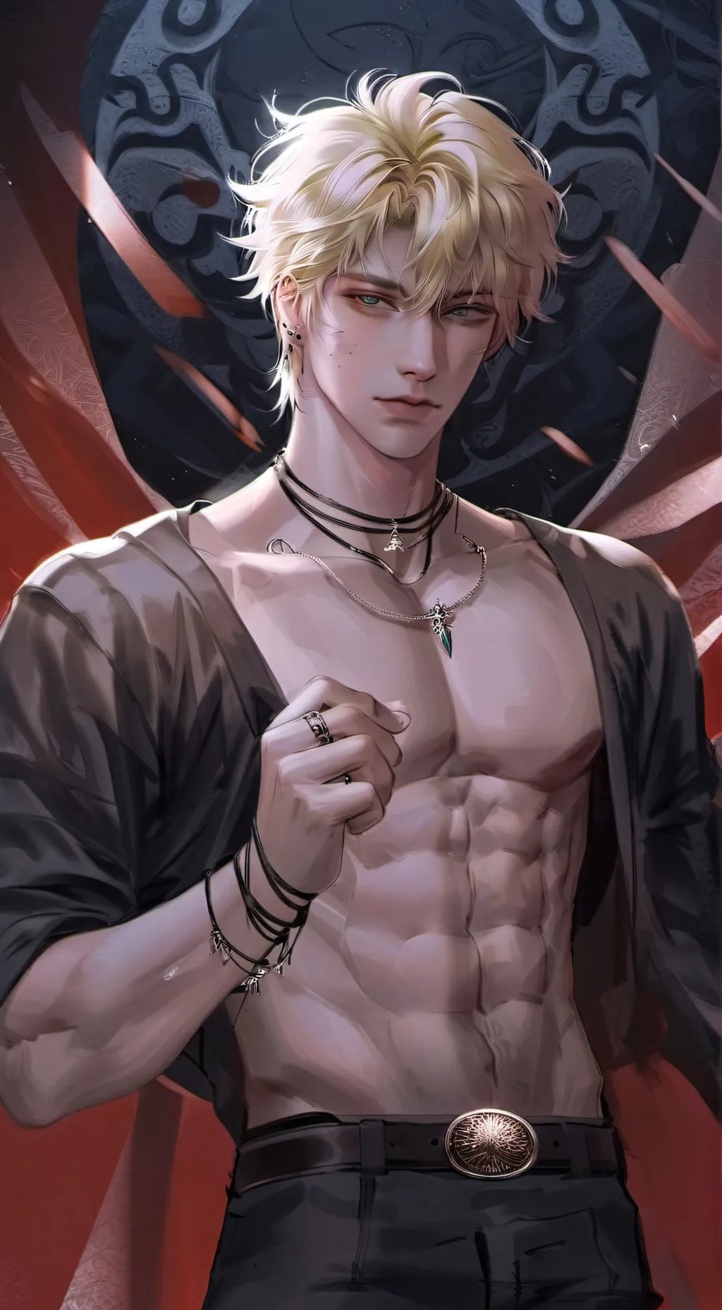 ai character: Fred background