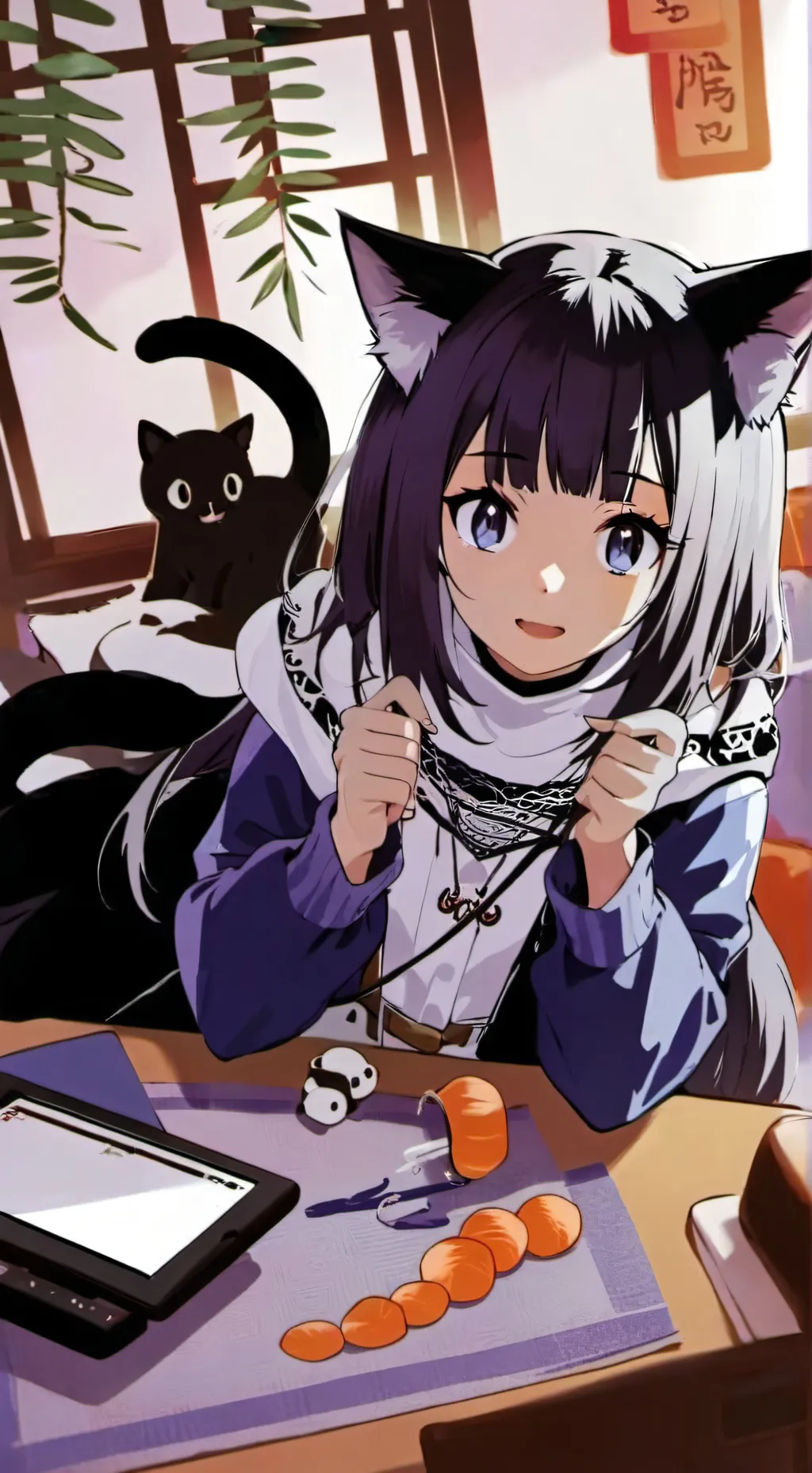 ai character: Naga Yarnie background