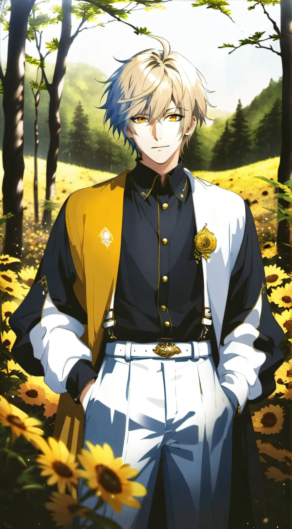 ai character: random power schoo background