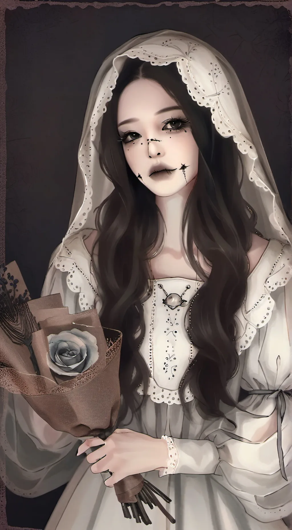 ai character: Настя😇 background