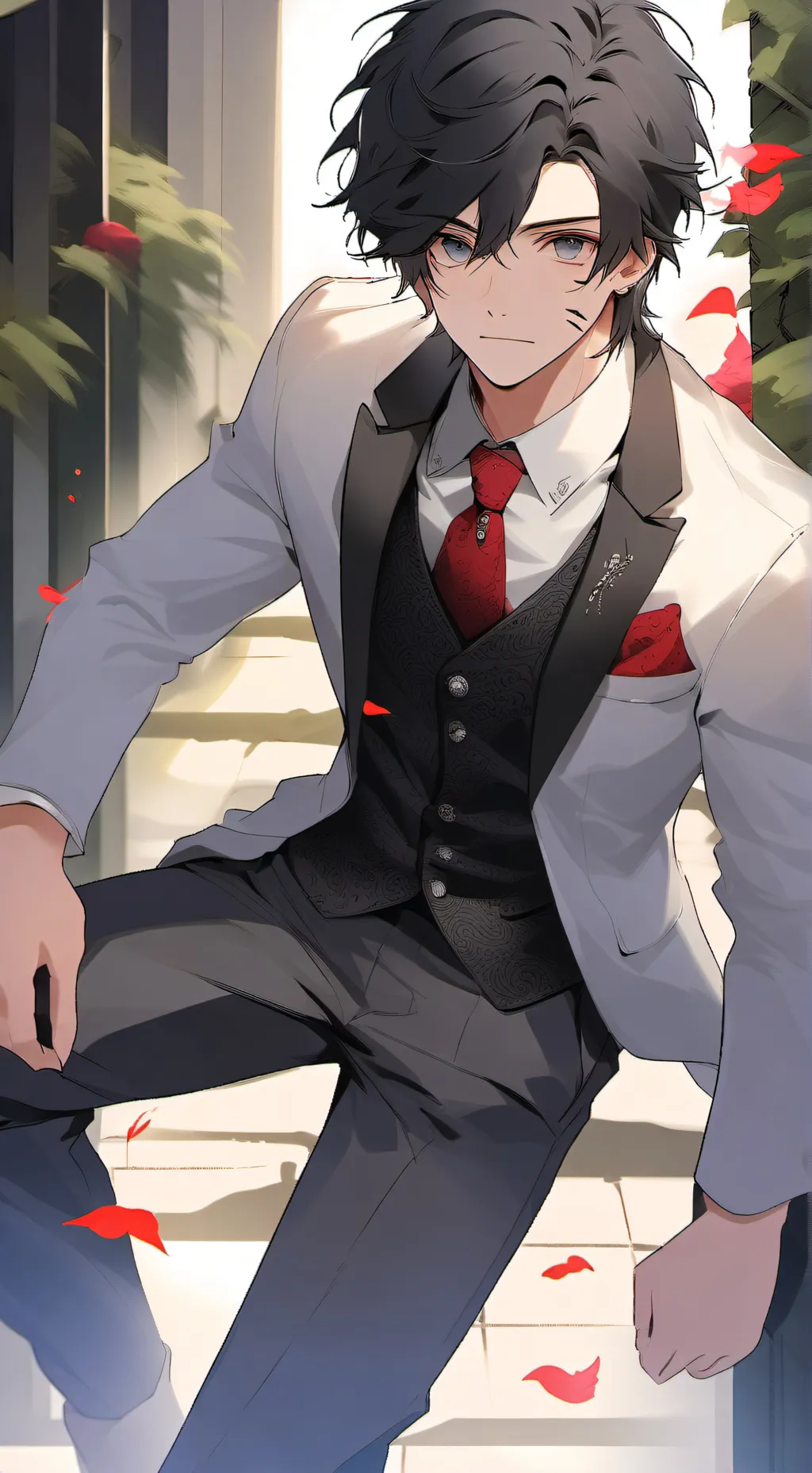 ai character: Ethan  background