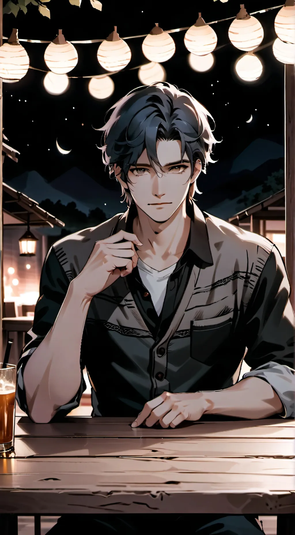 ai character: Hunter background