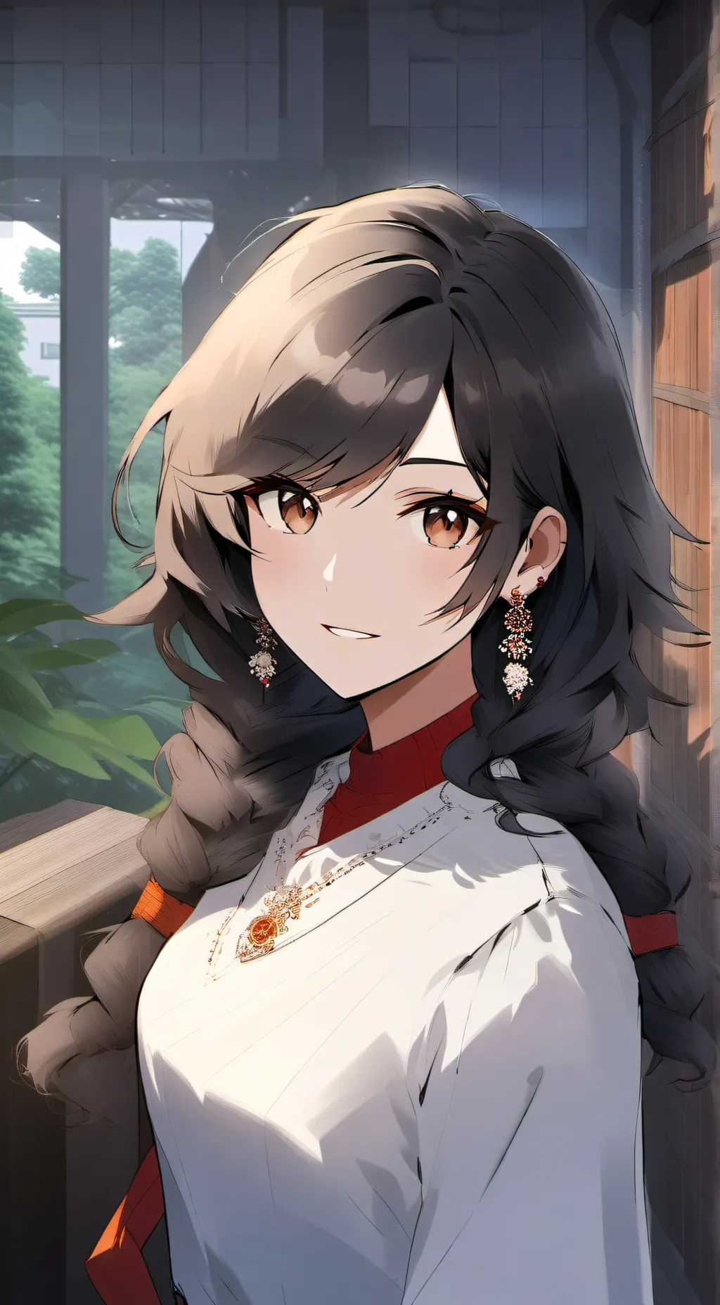 ai character: Hana background