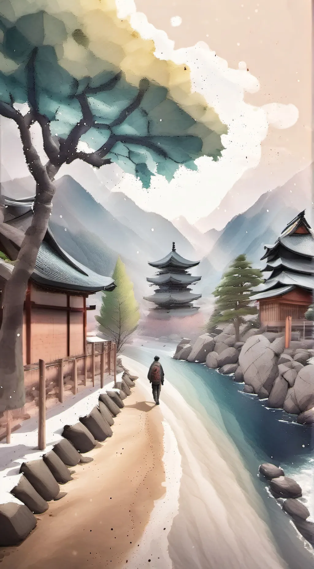 ai character: le Japon background