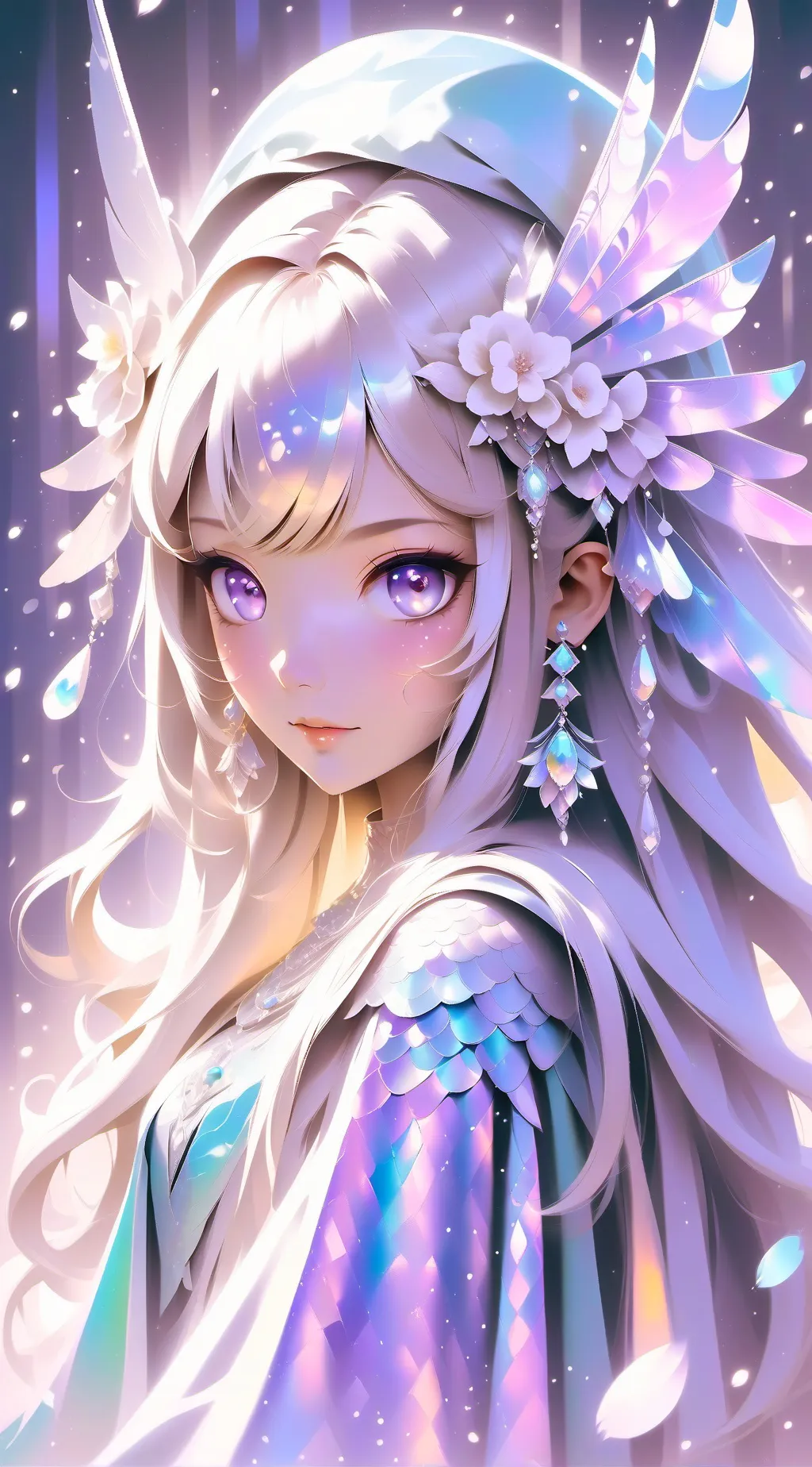 ai character: enamorada de izuku background