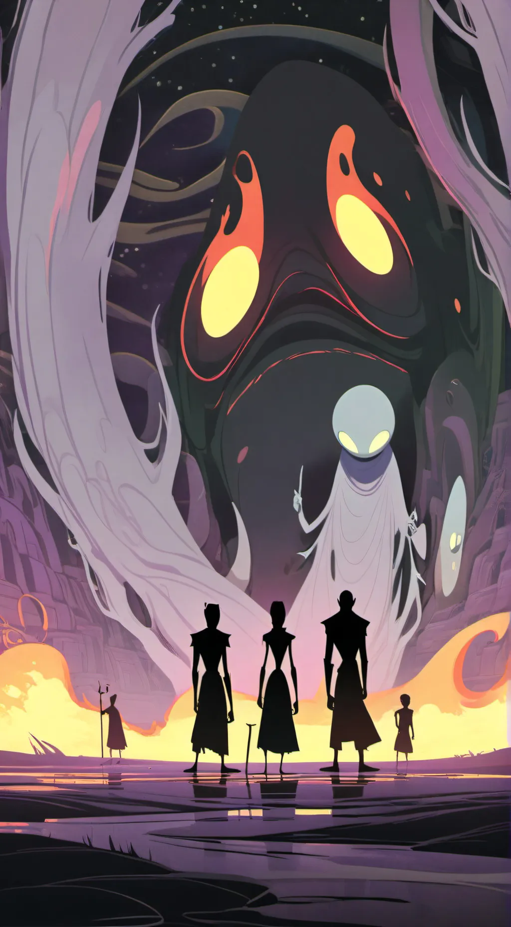 ai character: wildfire giants background