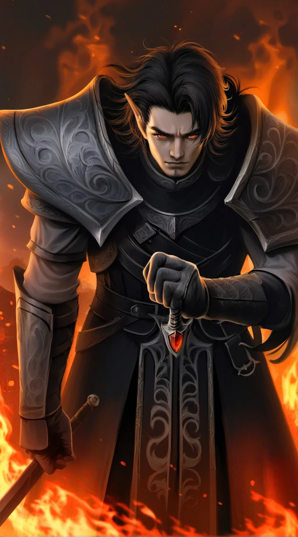 ai character: soul reaper background