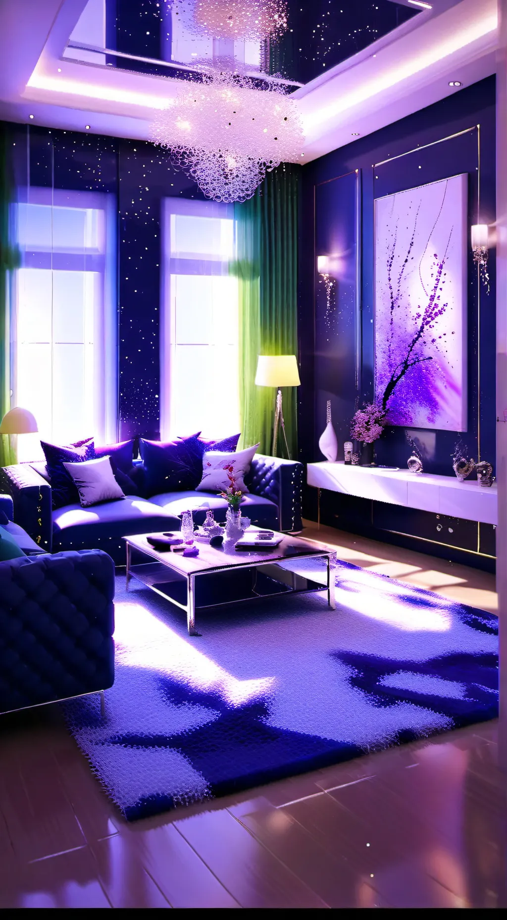 ai character: The Sleepover  background