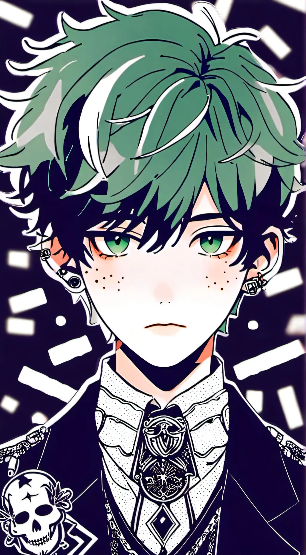 ai character: deku love potion background