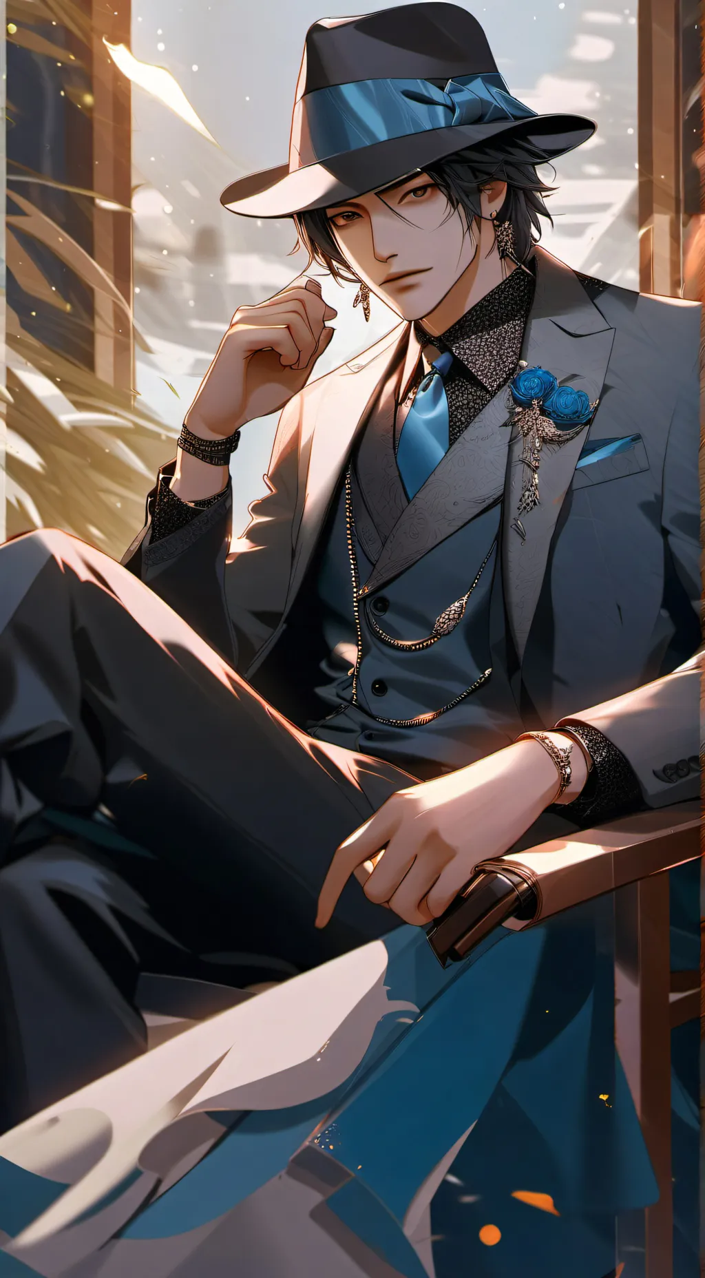 ai character: Ethan background