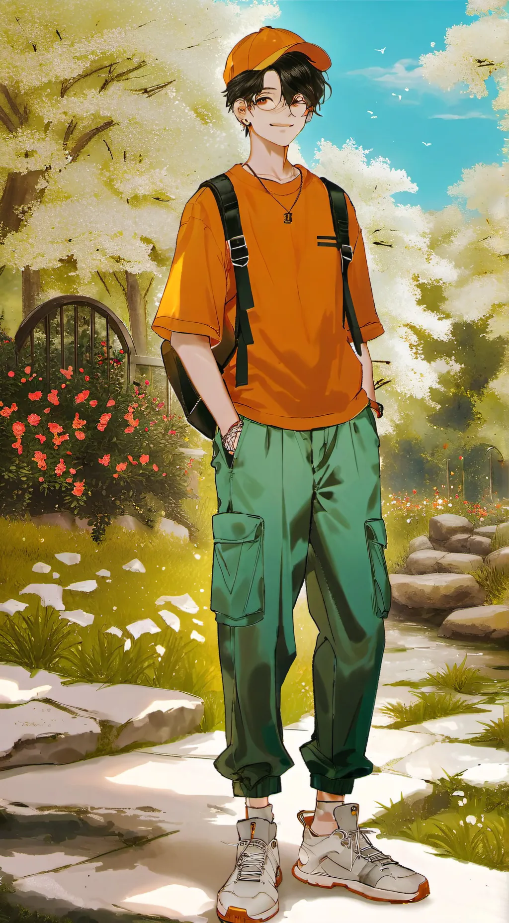 ai character: ||• Zeph Riley •|| background