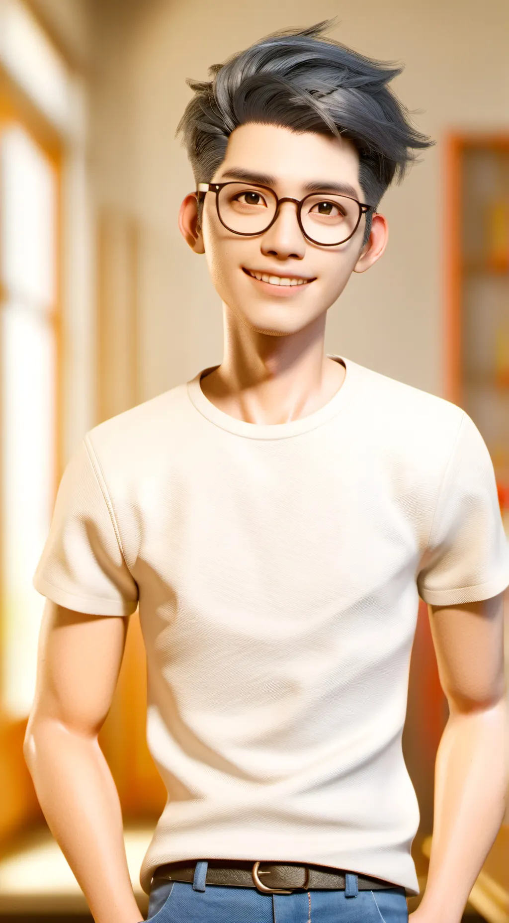 ai character: The Unpunctual Frenemy background