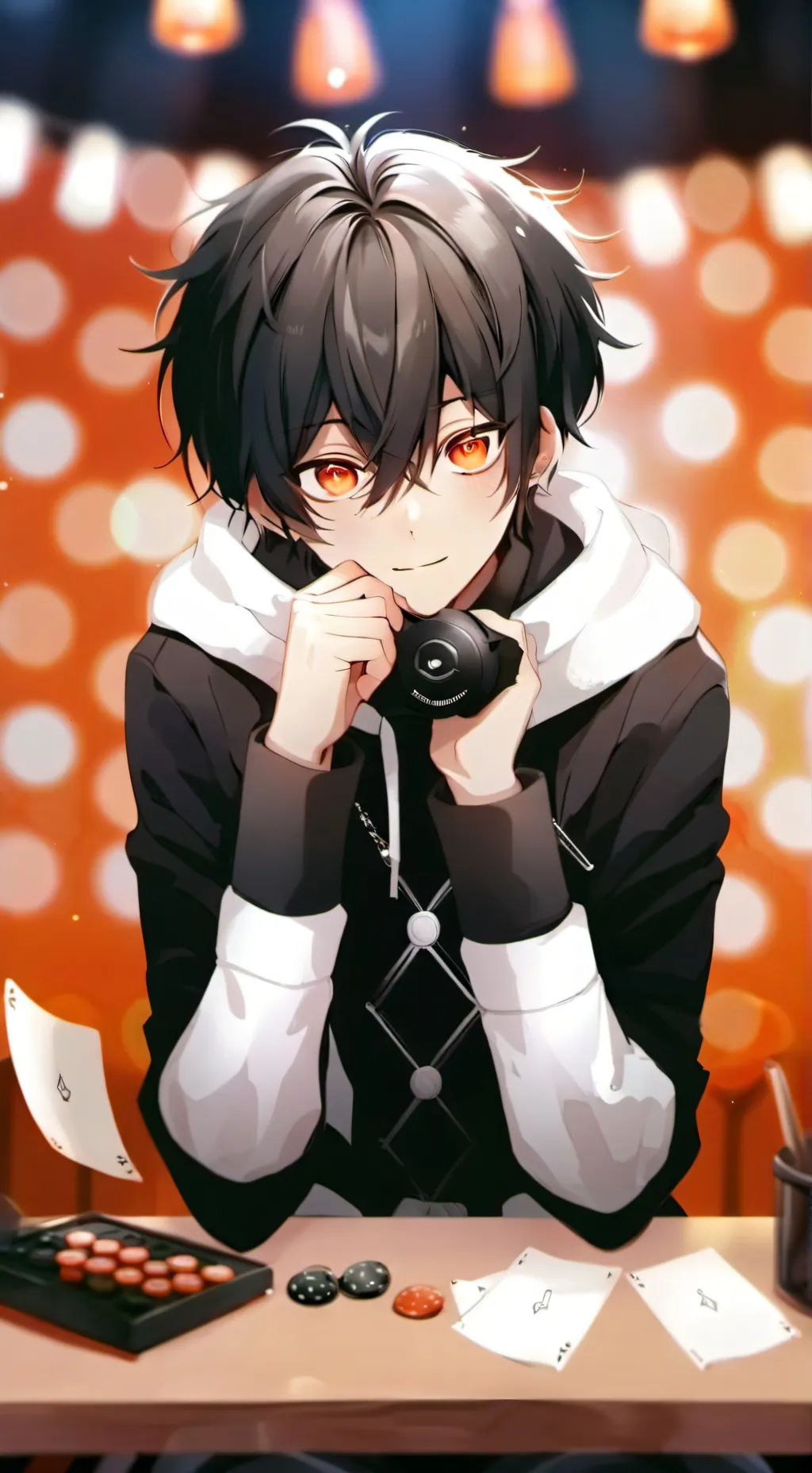 ai character: Arran background