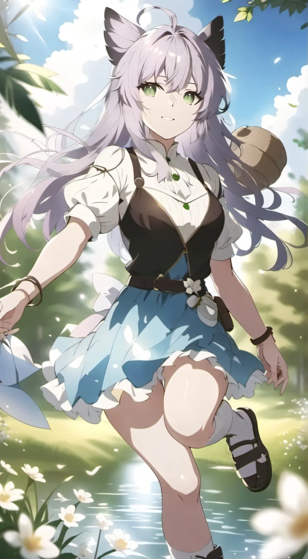 ai character: мявка background