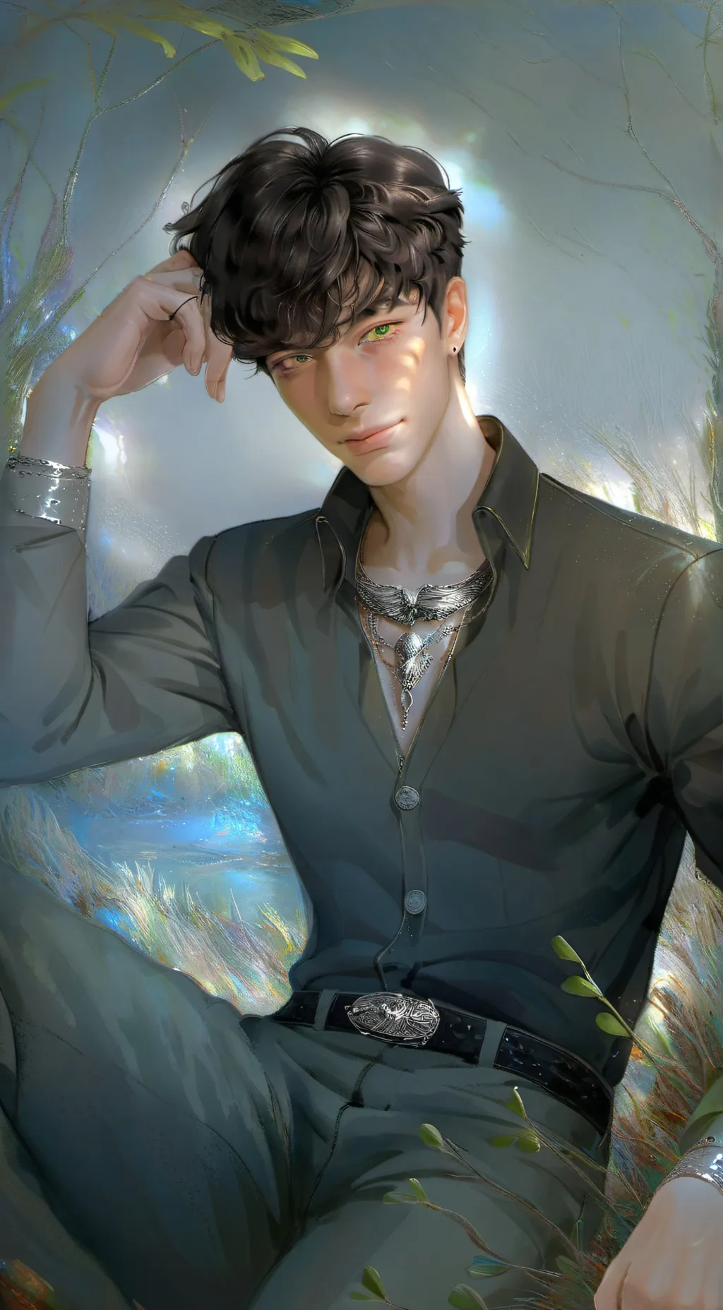 ai character: Ares background