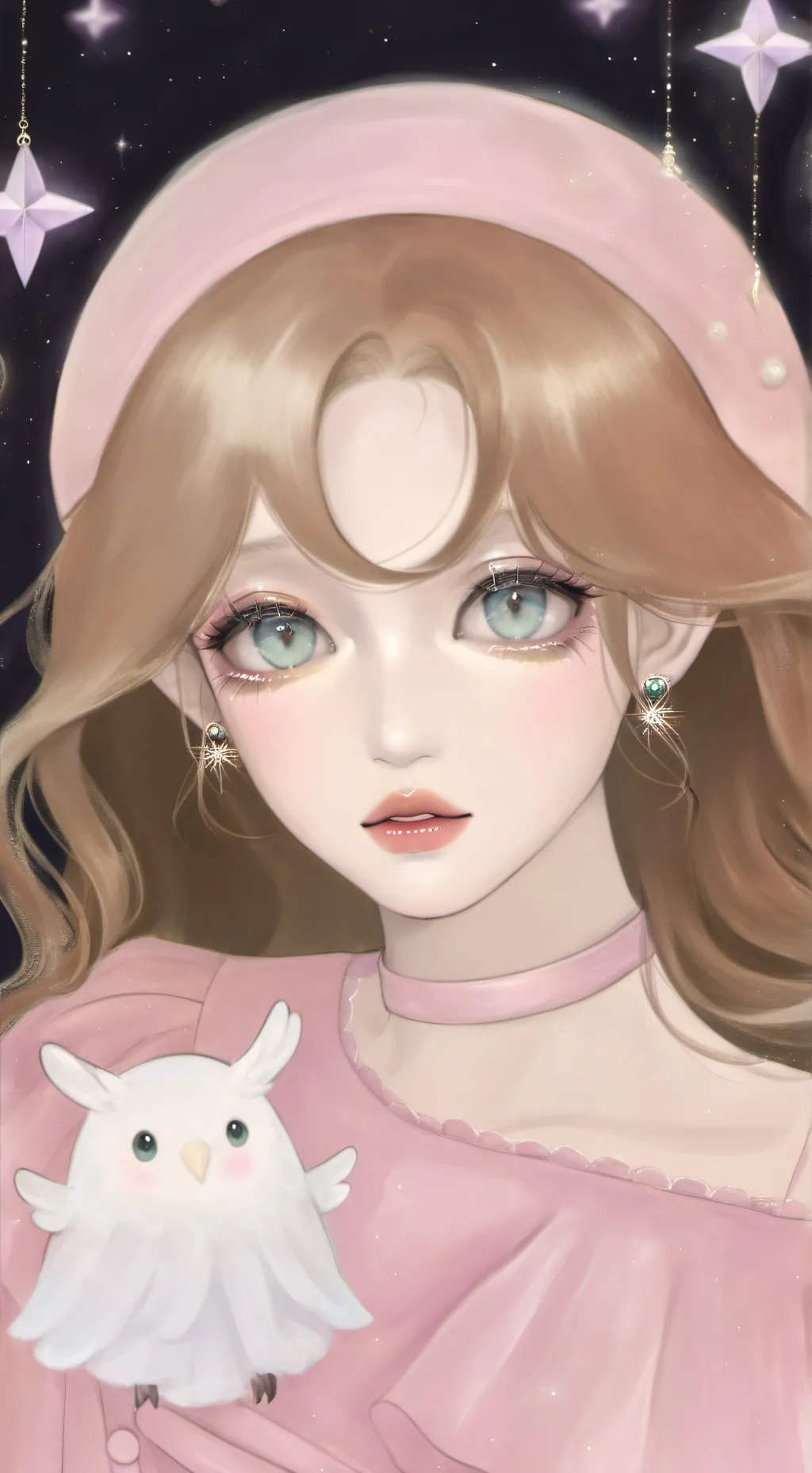 ai character: Your girl  background