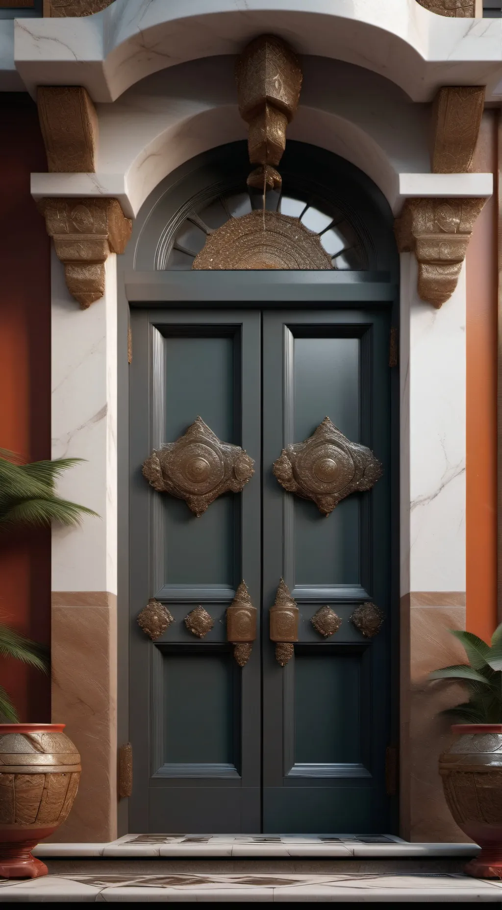 ai character: CRK Wall Writing background