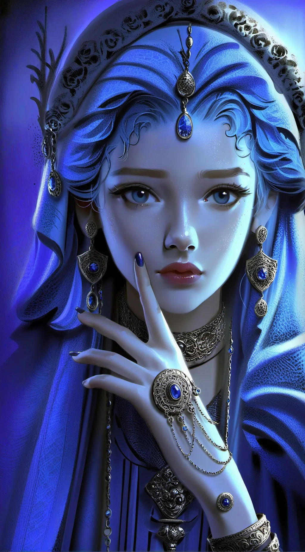 ai character: Magesca background