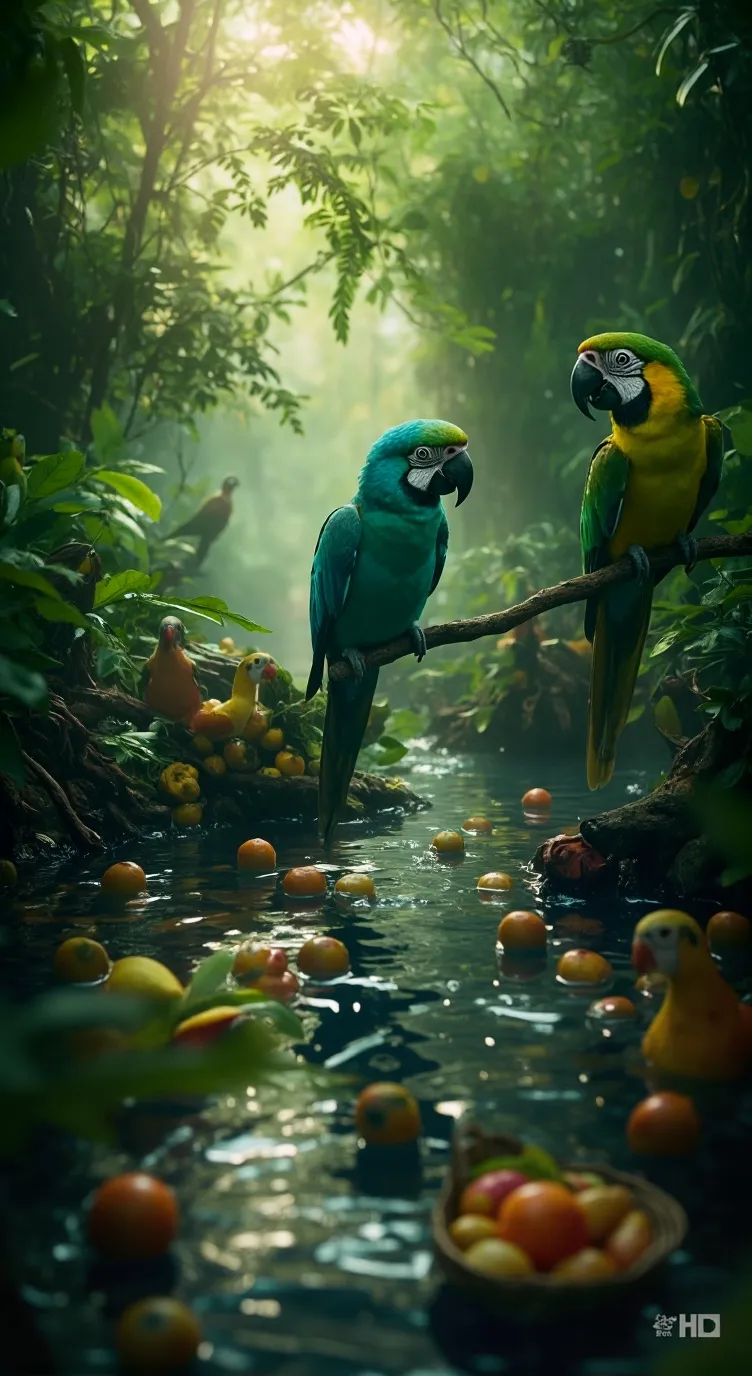 ai character: Polly & her cousin background