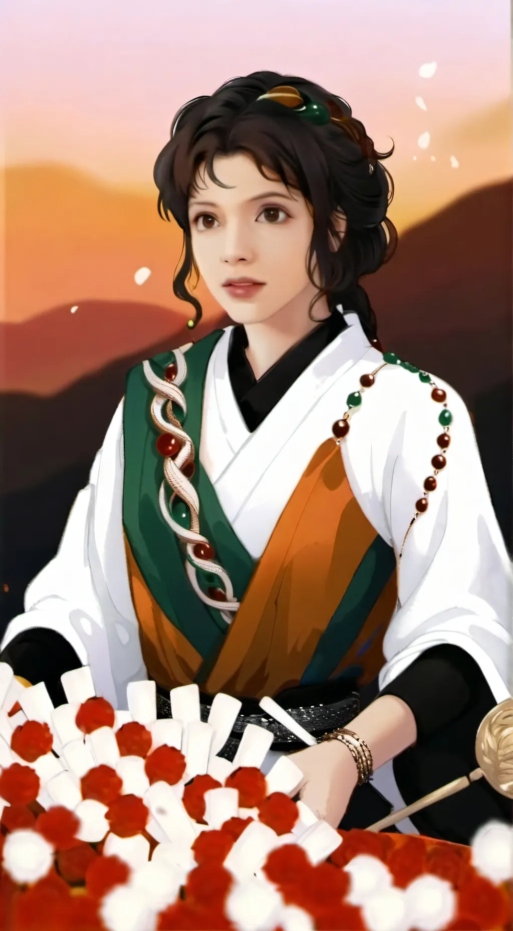 ai character: Luísa  background