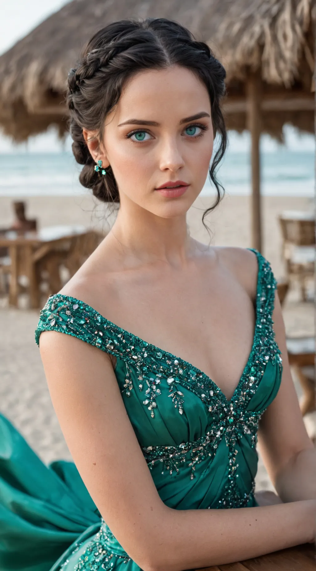 ai character: Genette Bush background