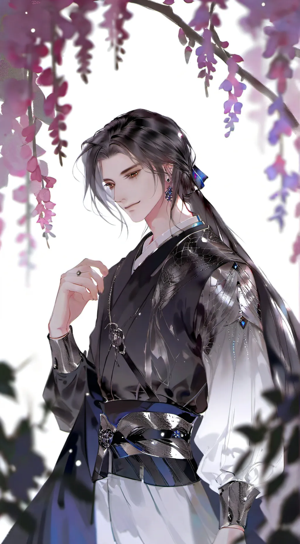 ai character: prince Louis  background
