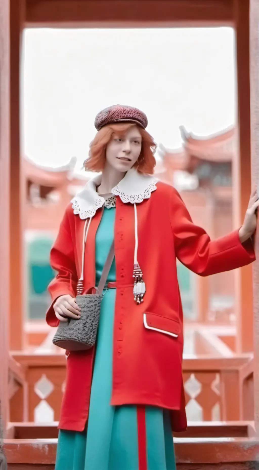 ai character: лена background