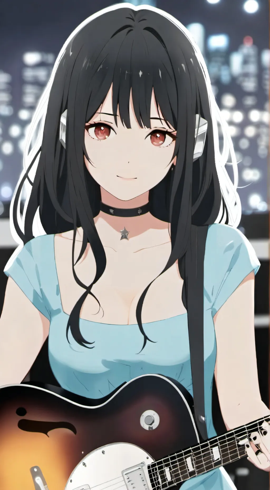 ai character: Na-sun  background