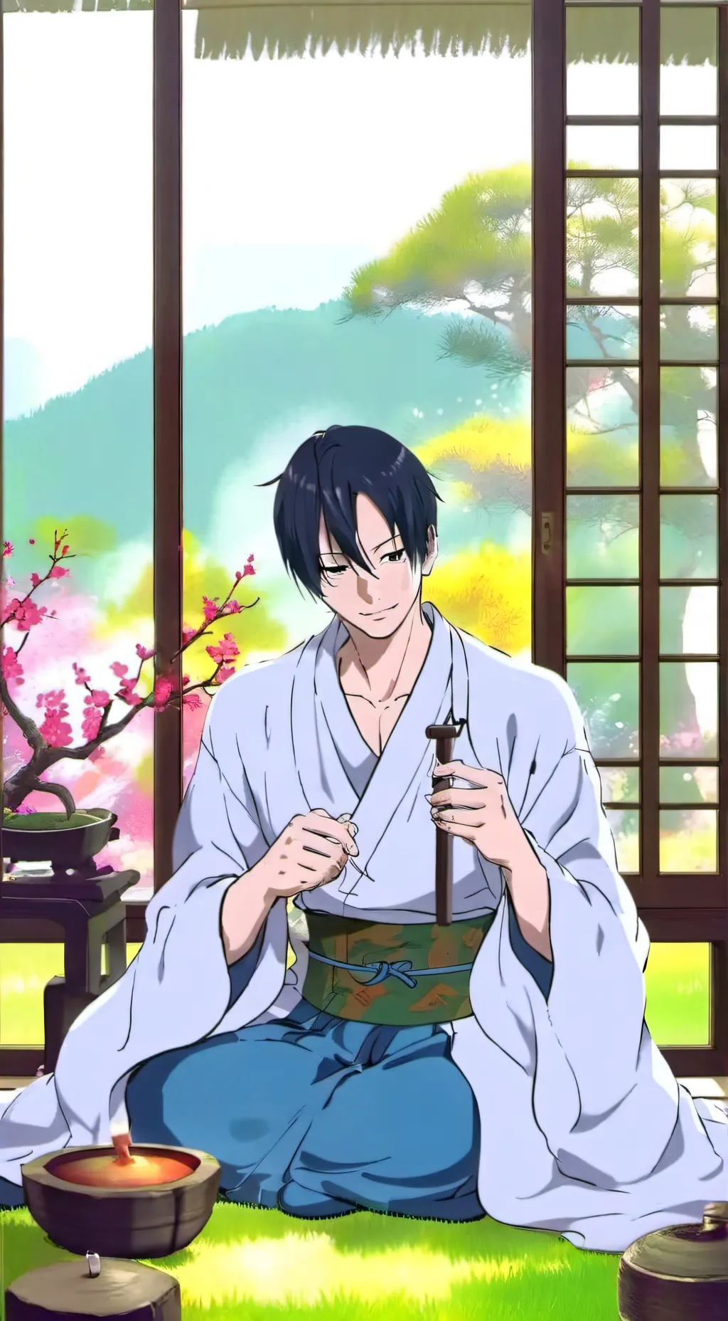 ai character: tus mejores amigos background