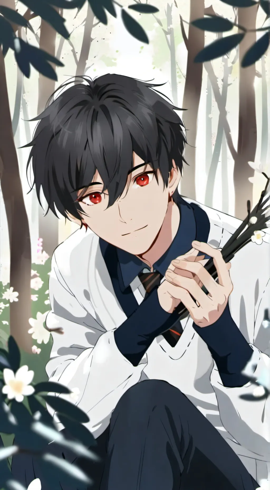 ai character: Forsakenmaleandfem background