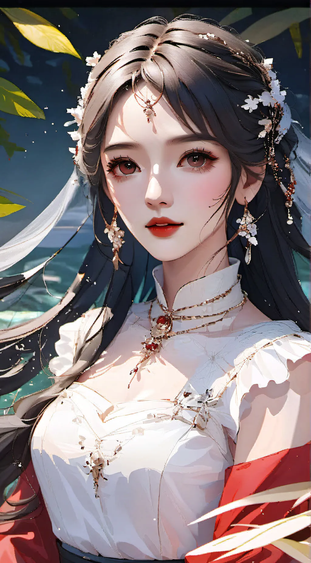 ai character: ꧁☻Crystal ☻꧂ background