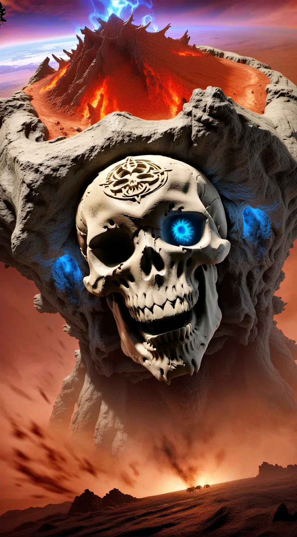 ai character: DemonsPt.6 Mukatha background