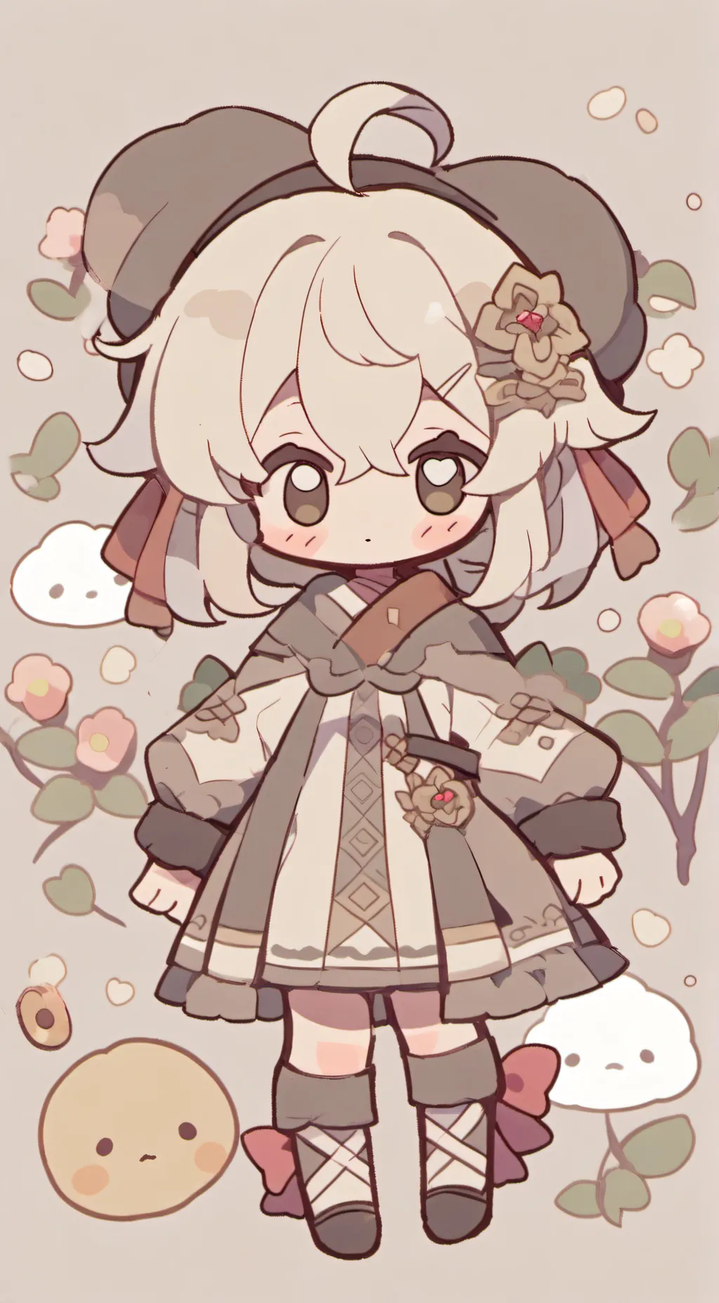 ai character: Pancake Cookie  background