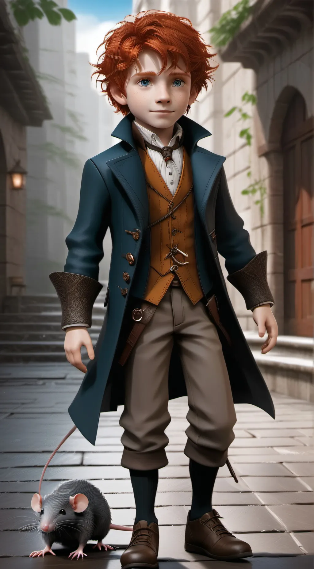 ai character: Ron weasly background