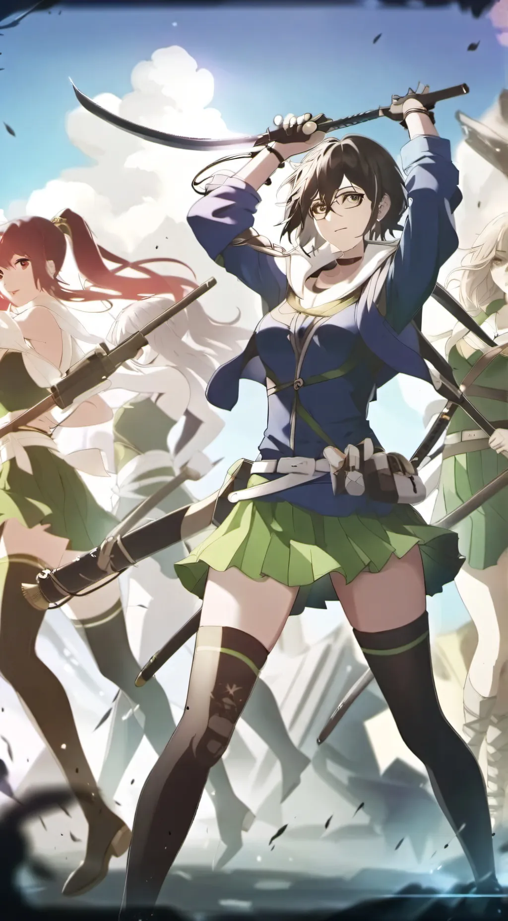 ai character: Super World  background