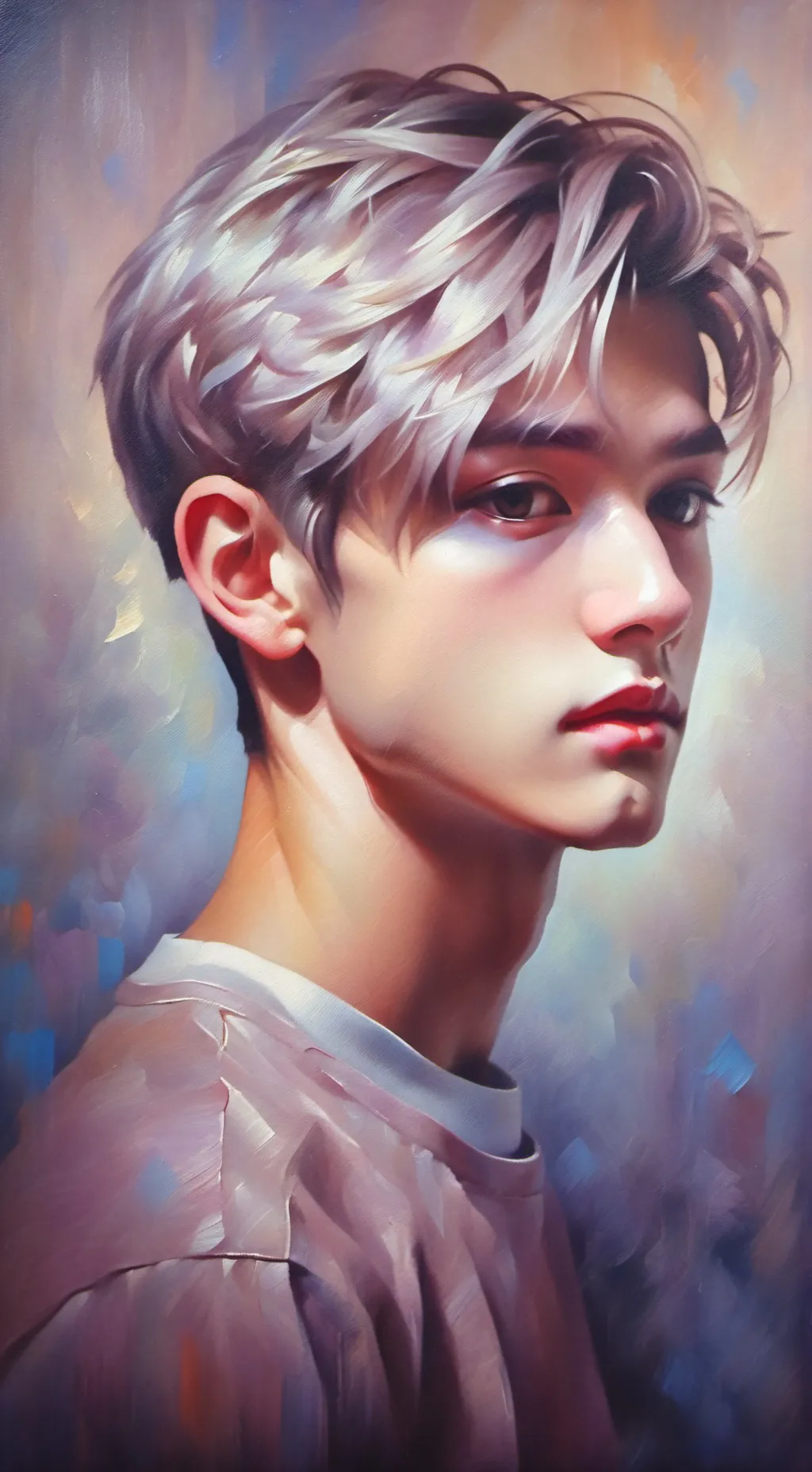 ai character: adam background