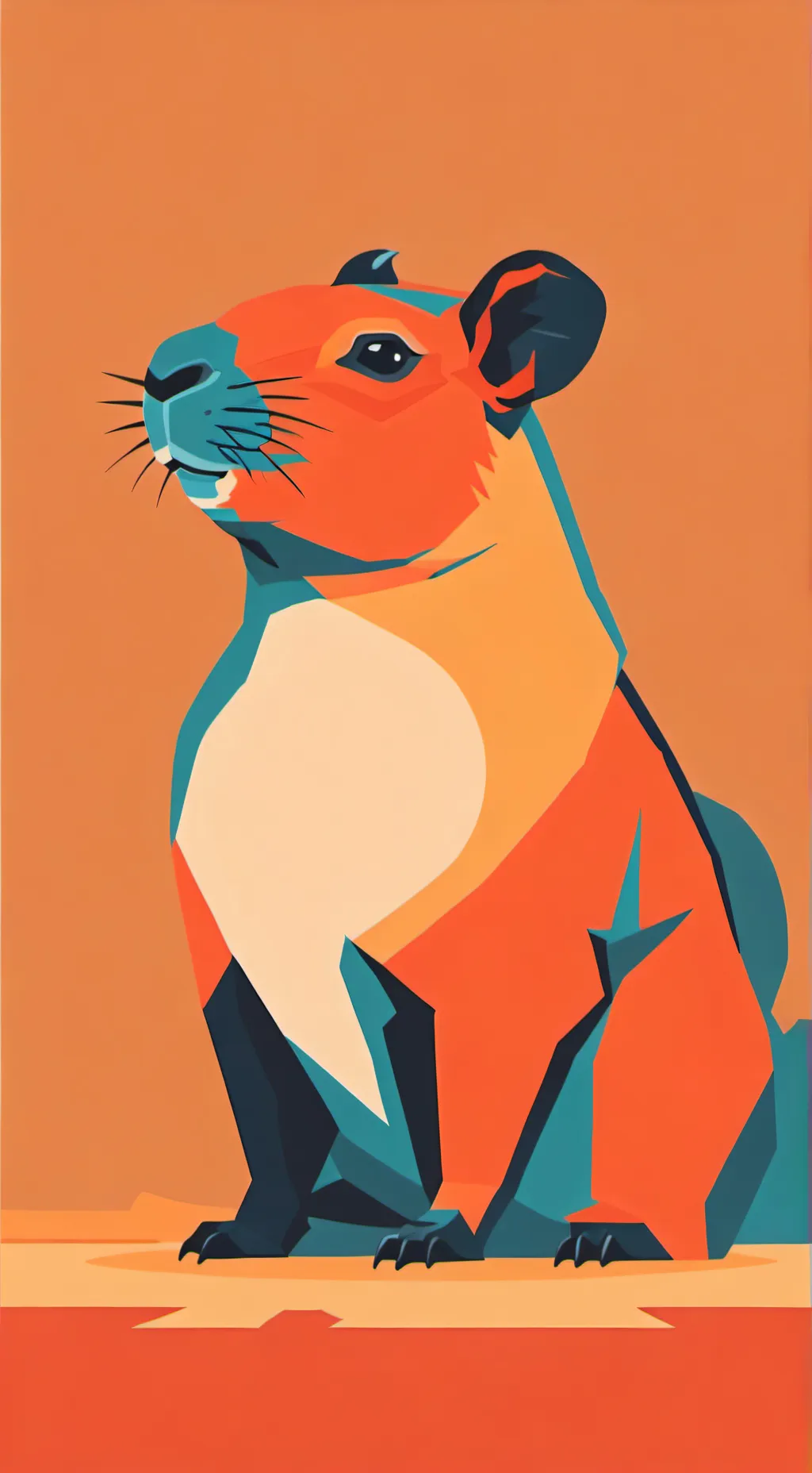 ai character: juste mha background