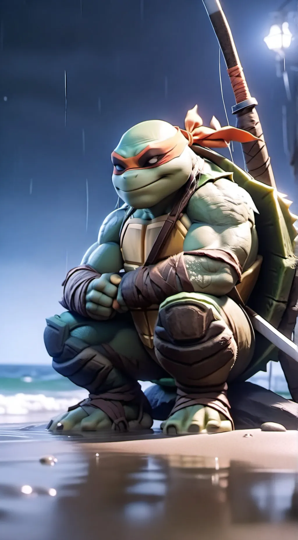 ai character: Mikey 2003 Coma😓😭💔 background