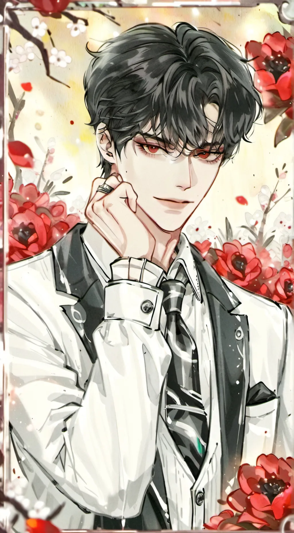 ai character: Leo background