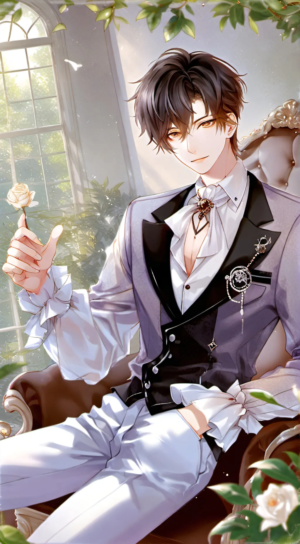 ai character: Prideful Show-off Friend background