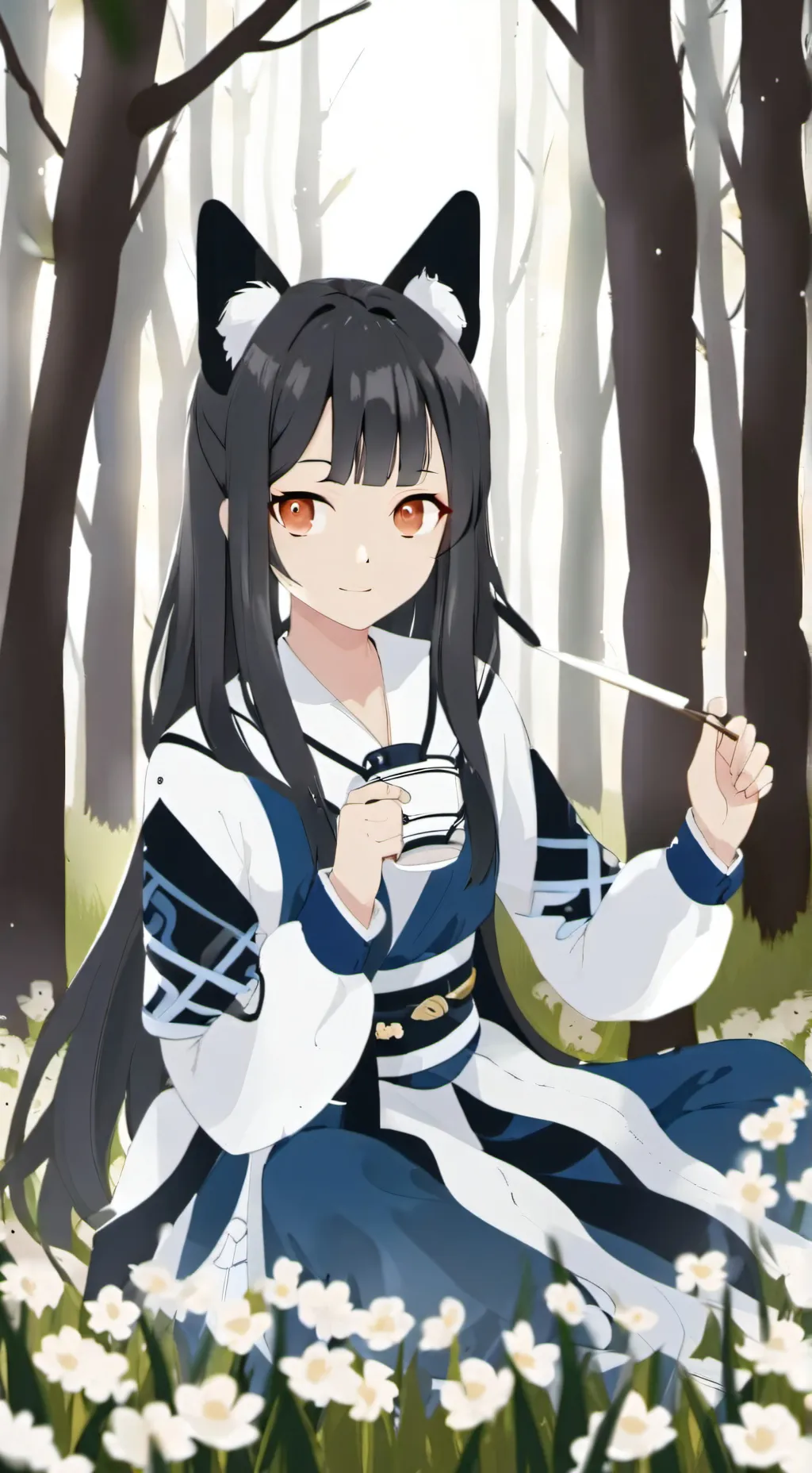 ai character: Sara background