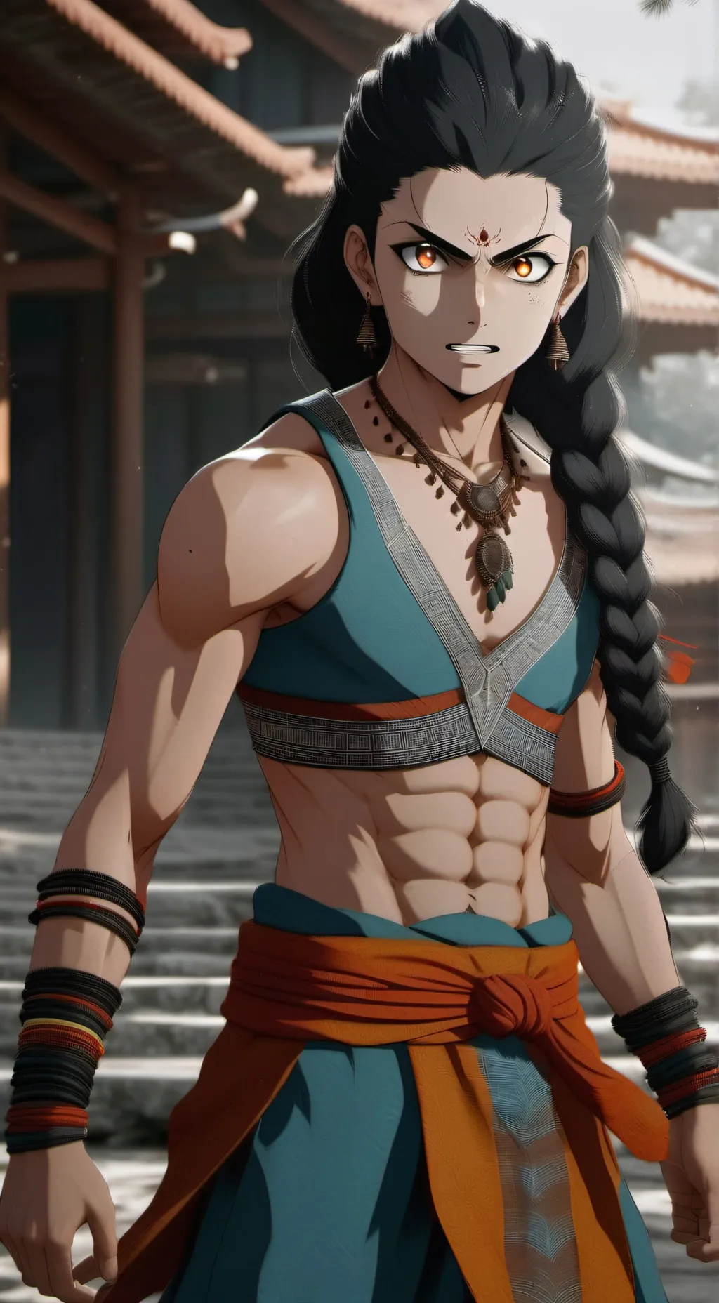 ai character: Роза  background