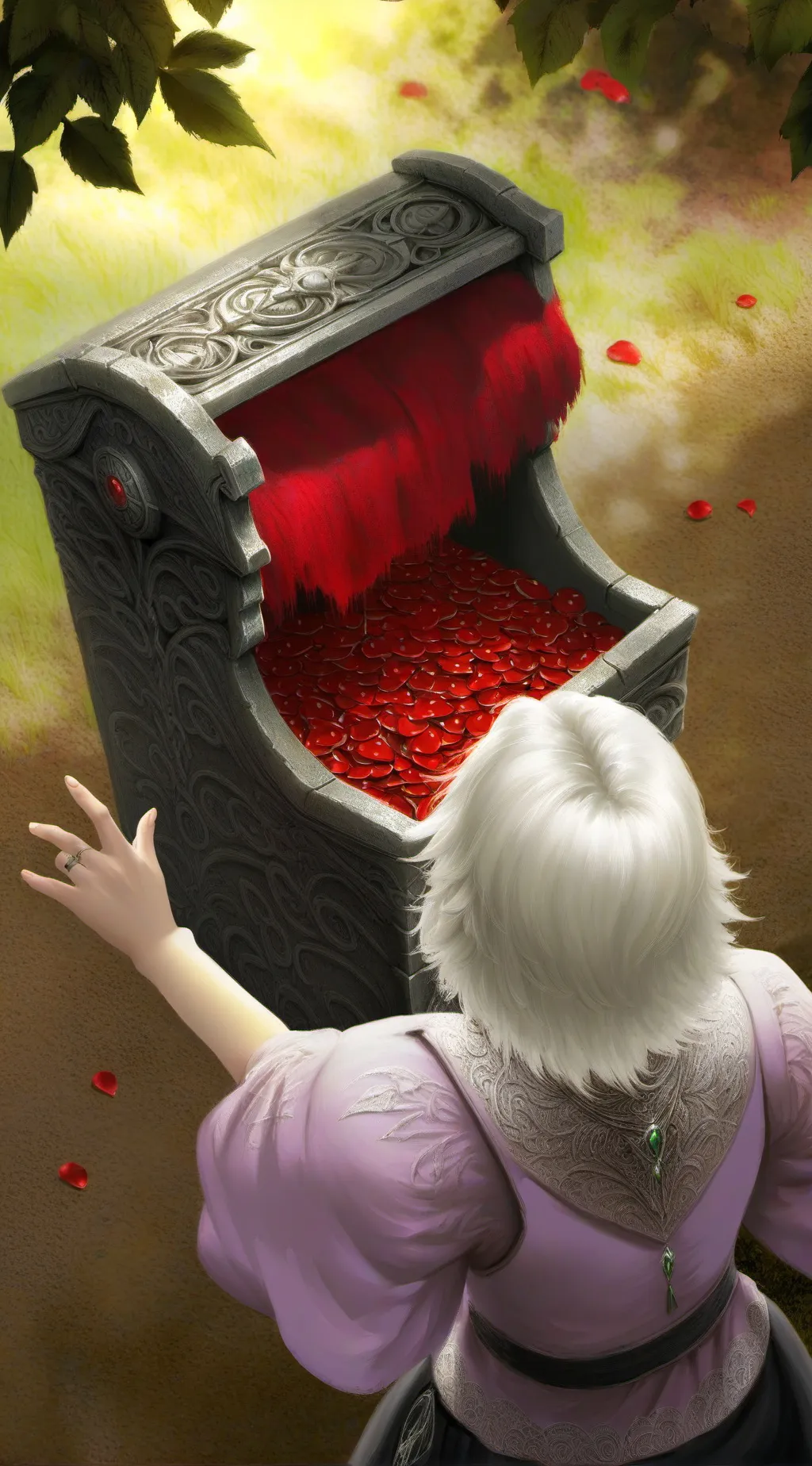 ai character: The suggestion box background