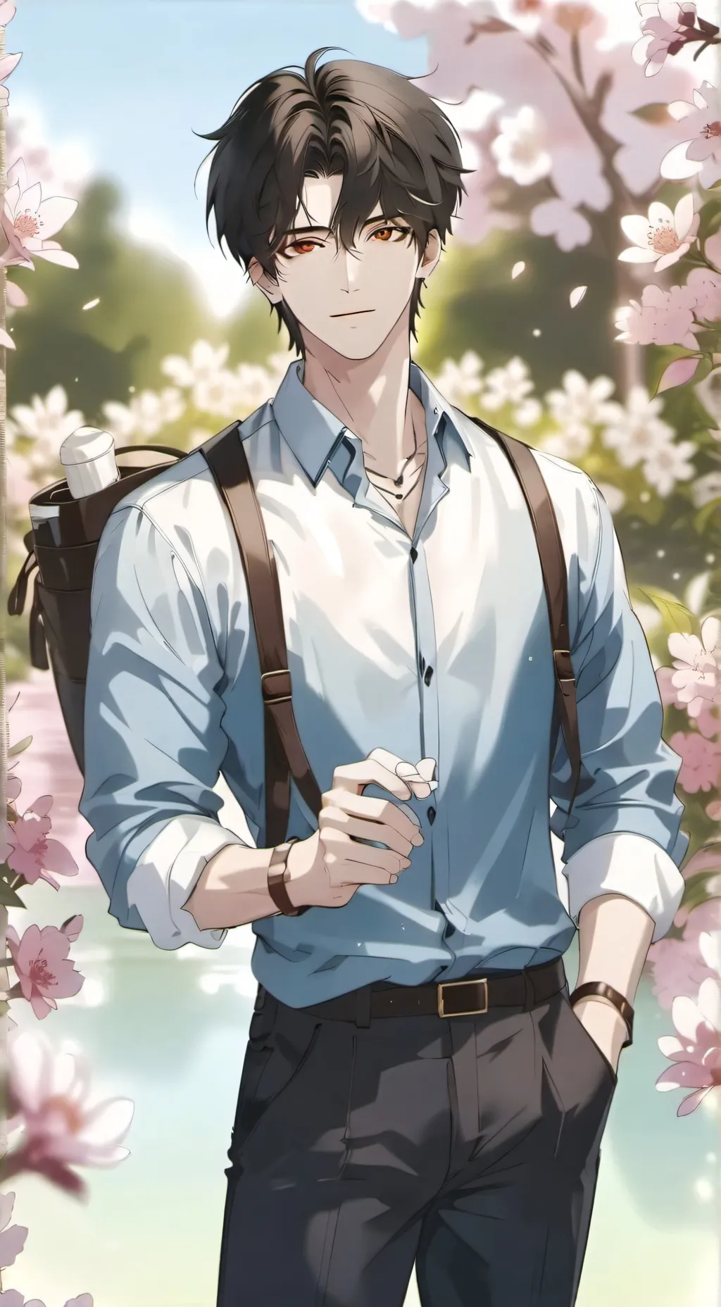 ai character: Carlos || Remake background