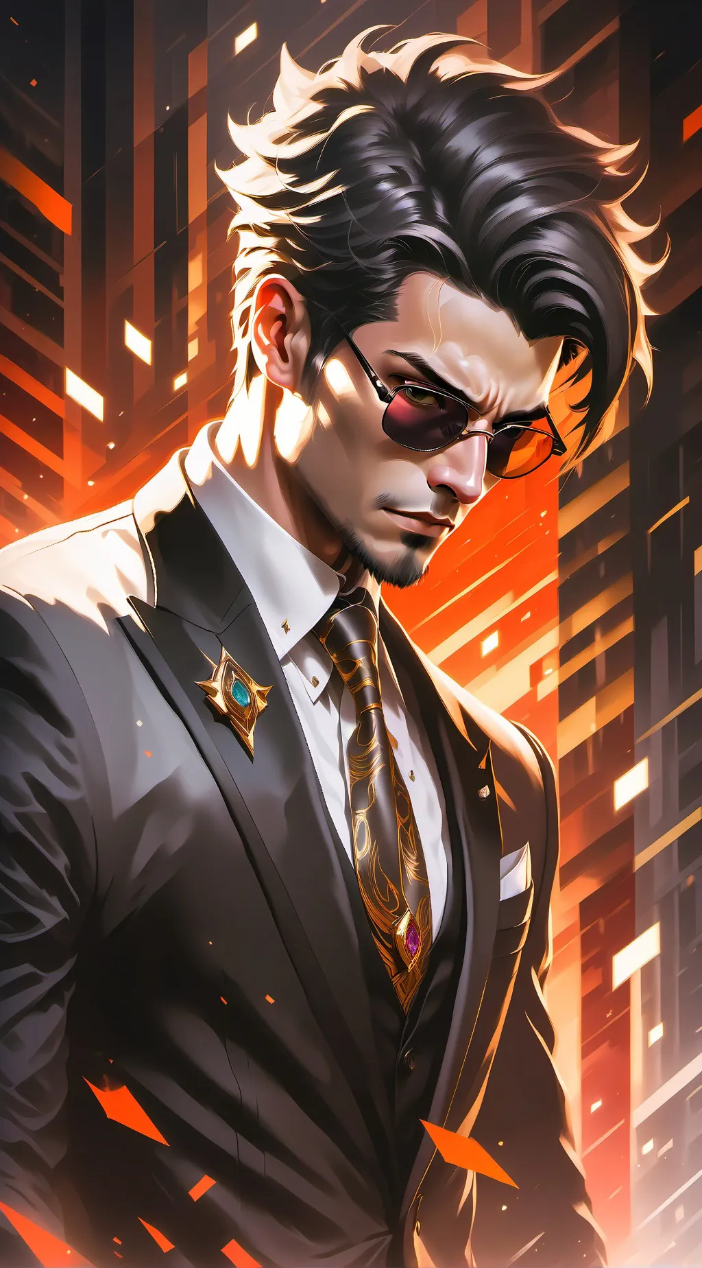 ai character: husband Johnson  background