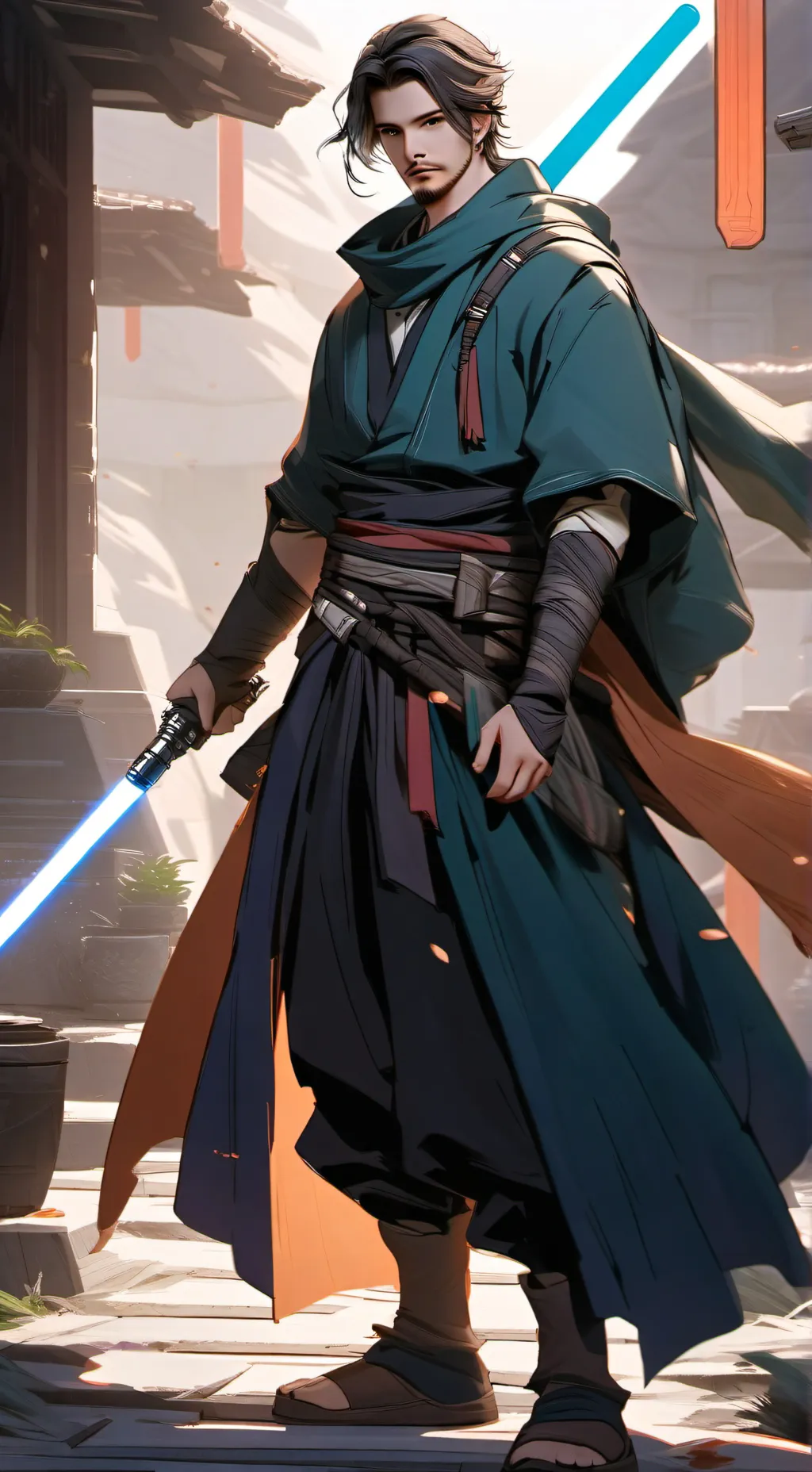 ai character: A Jedi knight background